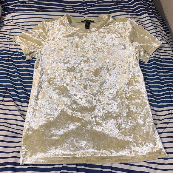 Velvet top💛 - Picture 1 of 3